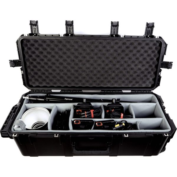 Aputure Light Storm LC 120d II Daylight LED 3-Light Kit with V-Mount Battery Plate - Image 2