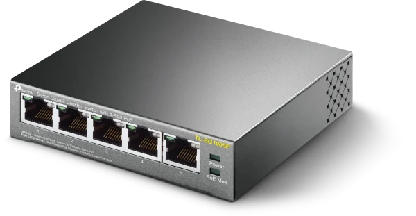TP-Link 5-port Gigabit Desktop Switch with 4-port PoE
