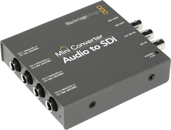Blackmagic Mini Converter Audio to SDI - Image 2